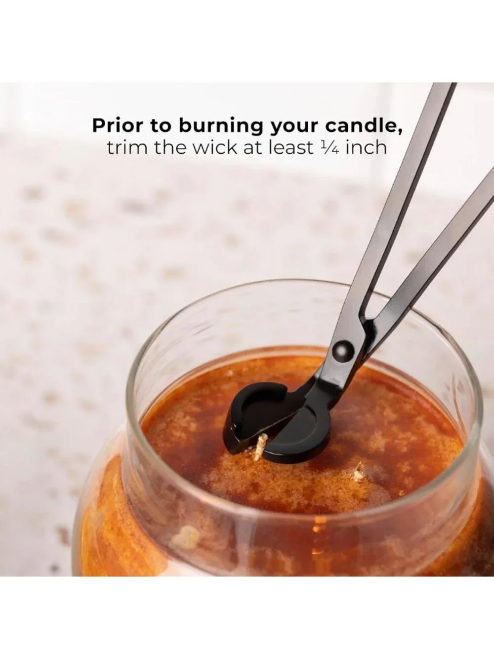 Warm & Gooey Cinnamon Buns Scented Candle Jar with Lid | 34oz, 155 Hours Burn